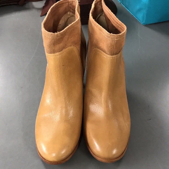 Kate Spade Leather Suede Heeled Ankle Boot - Picture 3 of 12